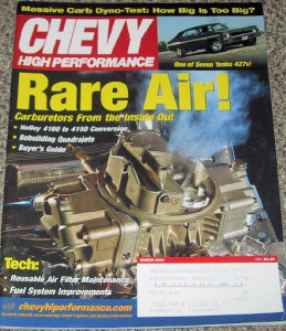 CHEVY HIGH PERFORMANCE 2004 MAR - YENKO, COPO-ZL1